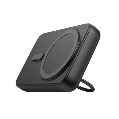 Ekstern Trådløs Batteri Joyroom JR-W050, 10000mAh, 20W, QC + PD + FQI, 1 x QI - 1 x USB-A - 1 x USB-C, Sort