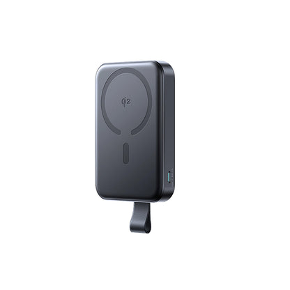 Ekstern Trådløs Batteri Joyroom JR-PBM11, 10000mAh, 22.5W, QC + PD + FQI, 1 x QI - 1 x USB-A - 1 x USB-C, Sort
