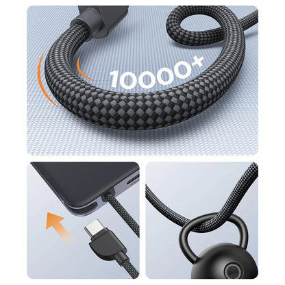 UGREEN PB570 trådløs powerbank (75982B), 10000 mAh, 30 W, PD + FQI, 1 x Qi – 2 x USB-C, grå