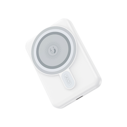 Ekstern trådløs batteri XO Design PR264, 10000mAh, 20W, PD + FQI, 1 x USB-C, Hvid