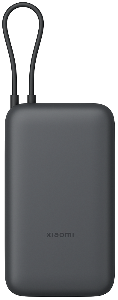 Xiaomi External Battery, 20000mAh, 22.5W, QC + PD, 1 x USB-A - 2 x USB-C, Gray BHR9740GL