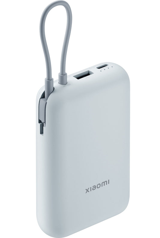 Ekstern batteri Xiaomi Pocket Edition Pro, 10000mAh, 33W, QC + PD, 1 x USB-A - 1 x USB-C, Blå BHR9073GL