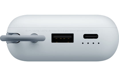 Ekstern batteri Xiaomi Pocket Edition Pro, 10000mAh, 33W, QC + PD, 1 x USB-A - 1 x USB-C, Blå BHR9073GL