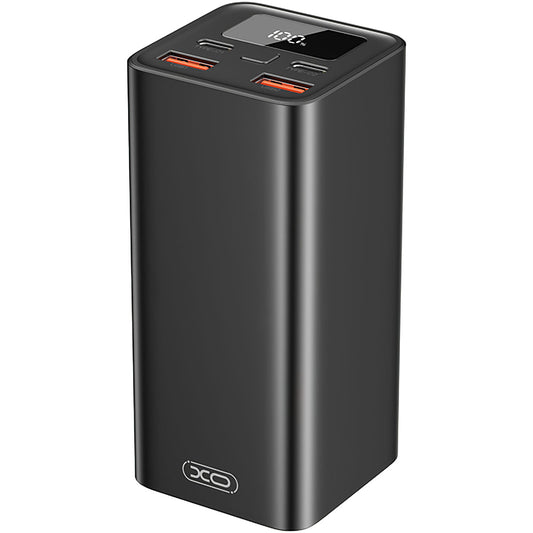 Eksternt batteri XO Design PB97, 20000mAh, 65W, QC + PD, 2 x USB-A - 2 x USB-C, Sort