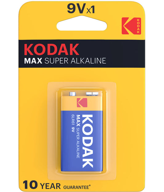 Kodak Max Alkaline batteri, 6LR61 (9V)