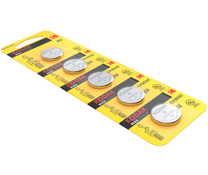 Kodak Max Lithium batteri, CR2032, sæt med 5 stk.
