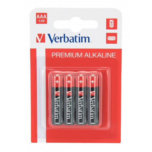 Verbatim Premium Batteri, AAA / LR3, Sæt med 4 stk 49920