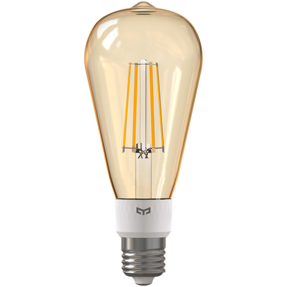 Yeelight ST64 Filamentpære, Wi-Fi, E27, 6W, 2000K, 500lm YLDP23YL