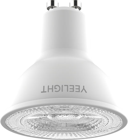 LED-pære Yeelight W1, Wi-Fi, GU10, 4.8W, 2700K, 350lm, Sæt med 4 stykker YLDP004