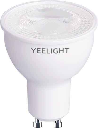 LED-pære Yeelight W1, Wi-Fi, GU10, 4.5W, 2700K - 6500K, 350lm, Multifarvet YLDP004-A