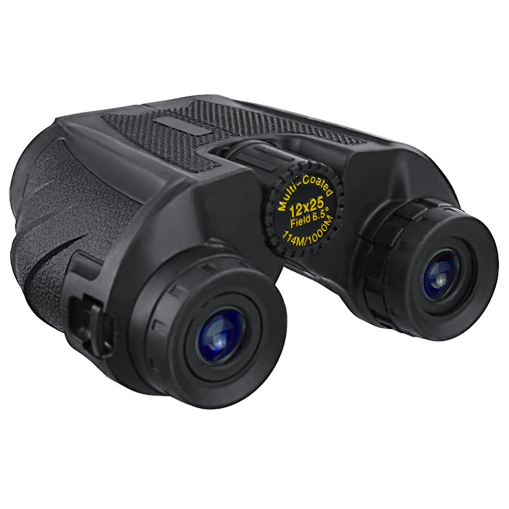 Techsuit BN1 kikkert, 12x, 25mm, Sort