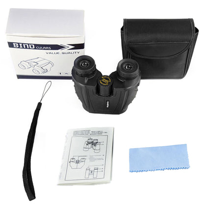 Techsuit BN1 kikkert, 12x, 25mm, Sort