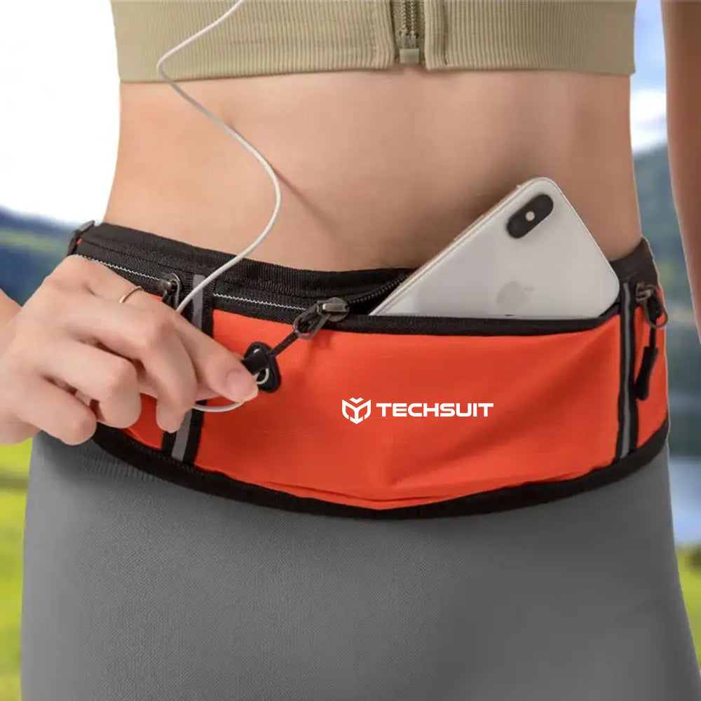 Techsuit CWB3 bæltetaske, Universal, Sort
