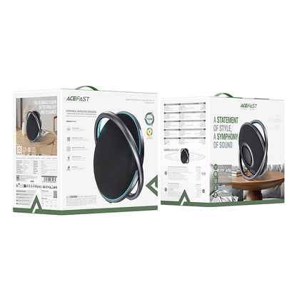 Bluetooth-højttaler Acefast K5 Pro, 100W, RGB, Vandtæt, Sort