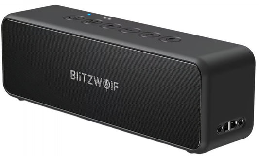Bluetooth-højttaler BlitzWolf BW-WA4, 30W, TWS, vandtæt, sort