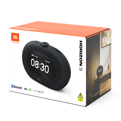 Bluetooth-højttaler JBL Horizon 3, 2 x 5W, Pro Sound, Sort JBLHORIZON3BLK