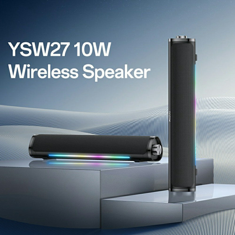 Bluetooth-højttaler Yesido YSW27, 10W, RGB, Sort