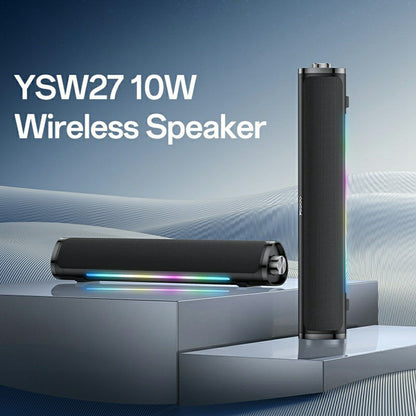 Bluetooth-højttaler Yesido YSW27, 10W, RGB, Sort