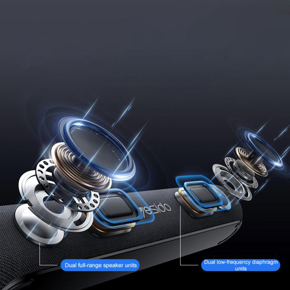 Bluetooth-højttaler Yesido YSW42, 20W, Sort