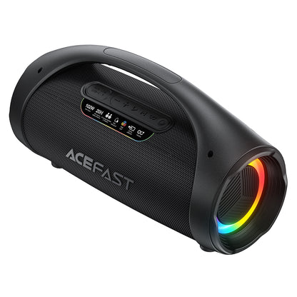 Bærbar Bluetooth-højttaler Acefast K11 Pro, 102W, RGB, TWS, Vandtæt, Sort