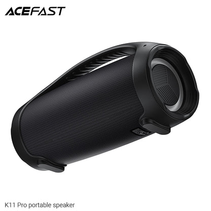 Bærbar Bluetooth-højttaler Acefast K11 Pro, 102W, RGB, TWS, Vandtæt, Sort