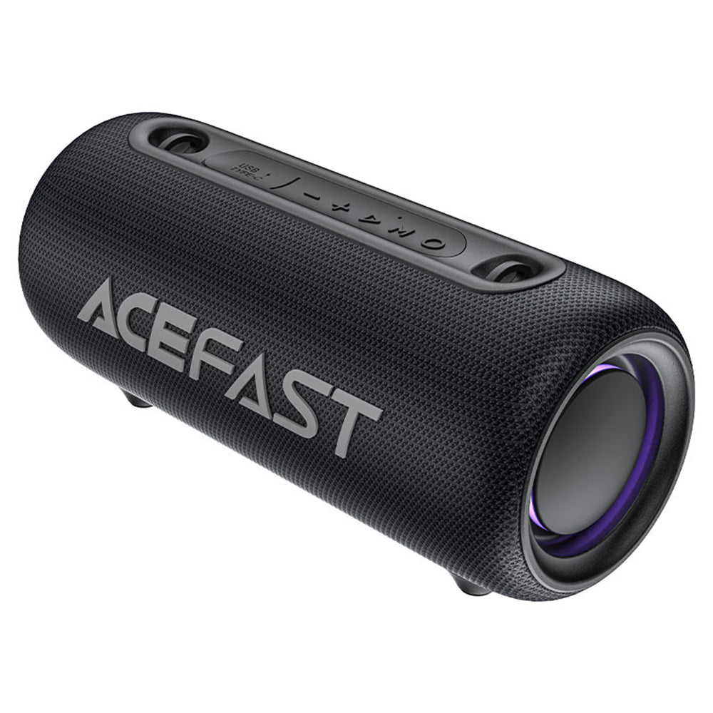 Bluetooth-højttaler Acefast K2 Air, 2 x 20W, RGB, Vandtæt, Sort