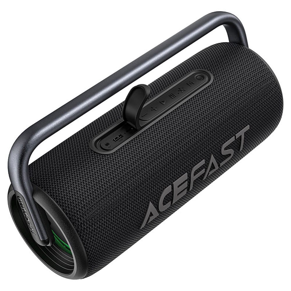 Bærbar Bluetooth-højttaler Acefast K2 Pro, 2 x 50W - 2 x 10W, RGB, Vandtæt, Sort