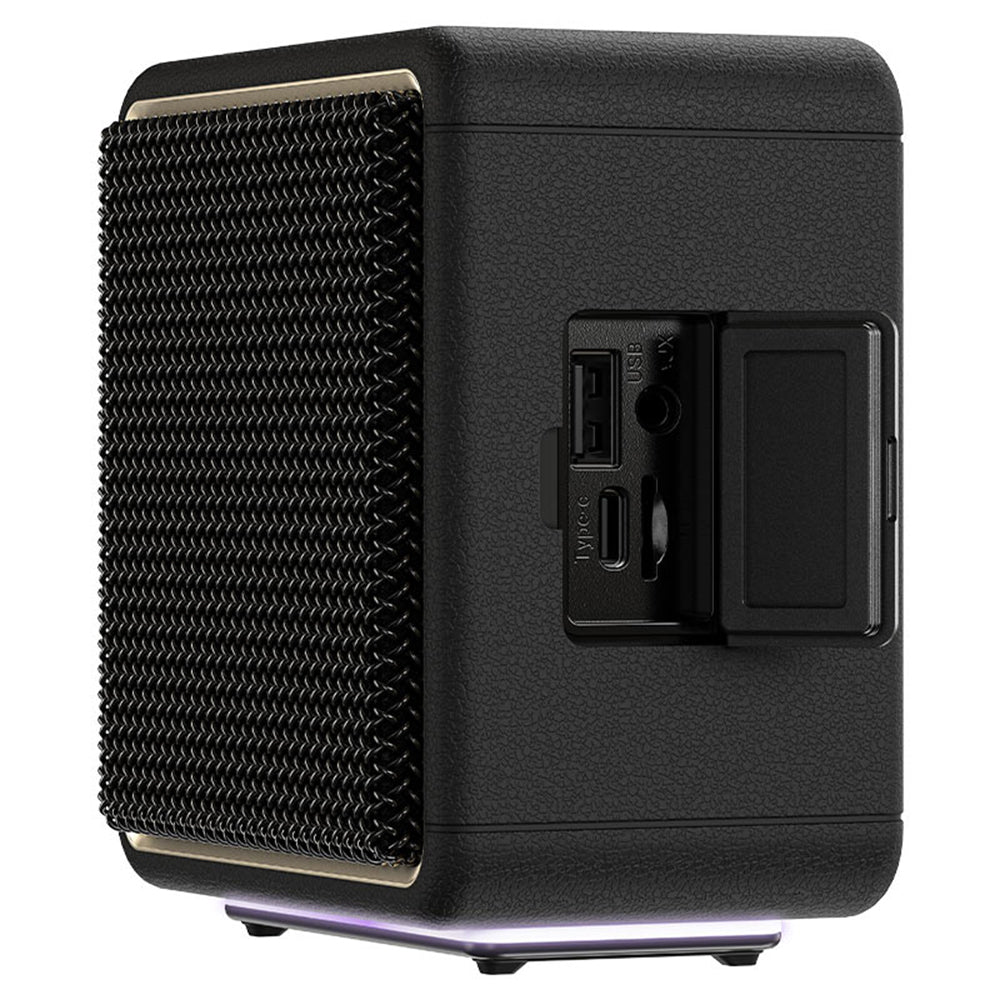 Bærbar Bluetooth-højttaler Acefast K3 Nano, 1 x 30W - 1 x 16W, RGB, Vandtæt, Sort