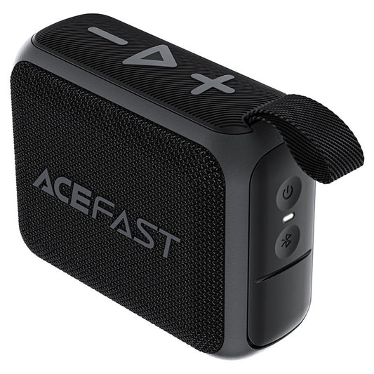 Bærbar Bluetooth-højttaler Acefast K4 Go, 5W, Vandtæt, Sort