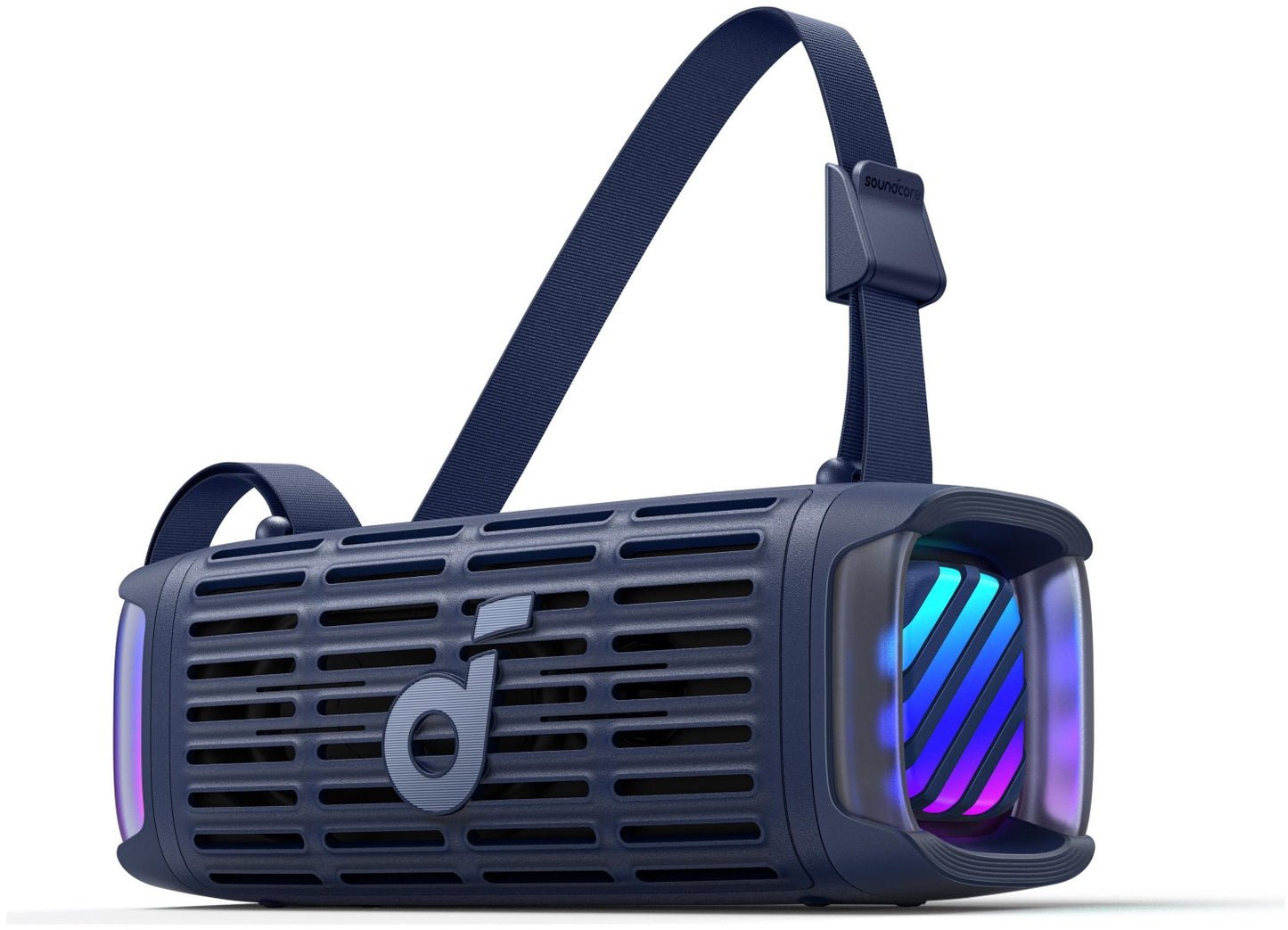 Bærbar Bluetooth-højttaler Anker SoundCore Boom 3i, 50W, RGB, Vandtæt, Blå D5100030