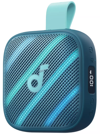 Bærbar Bluetooth-højttaler Anker SoundCore Boom Go 3i, 15W, TWS, RGB, Vandtæt, Blå D5103030