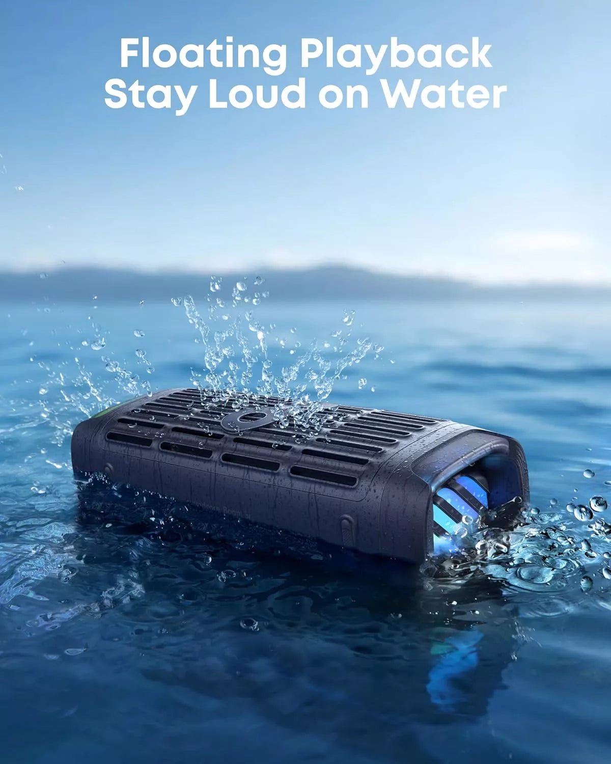 Bærbar Bluetooth-højttaler Anker SoundCore Boom 3i, 50W, RGB, Vandtæt, Blå D5100030