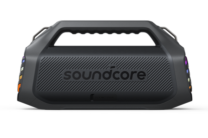 Bærbar Bluetooth-højttaler Anker SoundCore Boom 2 Plus Ny Version, 140W, TWS, RGB, Vandtæt, Sort A3134012