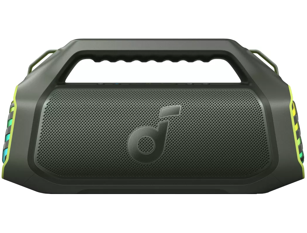 Bærbar Bluetooth-højttaler Anker SoundCore Boom 2 Plus Ny Version, 140W, TWS, RGB, Vandtæt, Grøn A3134062