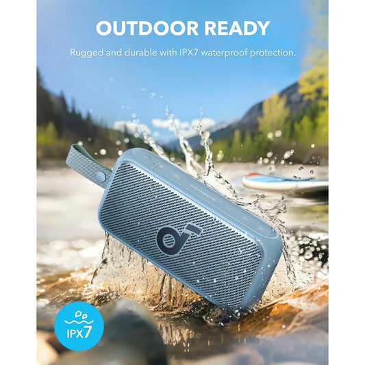 Bærbar Bluetooth-højttaler Anker SoundCore Motion 300, 30W, TWS, vandtæt, blå A3135031 