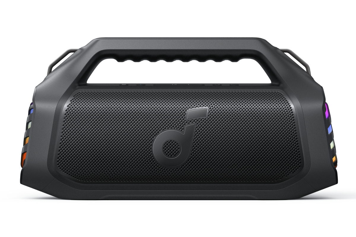 Bærbar Bluetooth-højttaler Anker SoundCore Boom 2 Plus Ny Version, 140W, TWS, RGB, Vandtæt, Sort A3134012