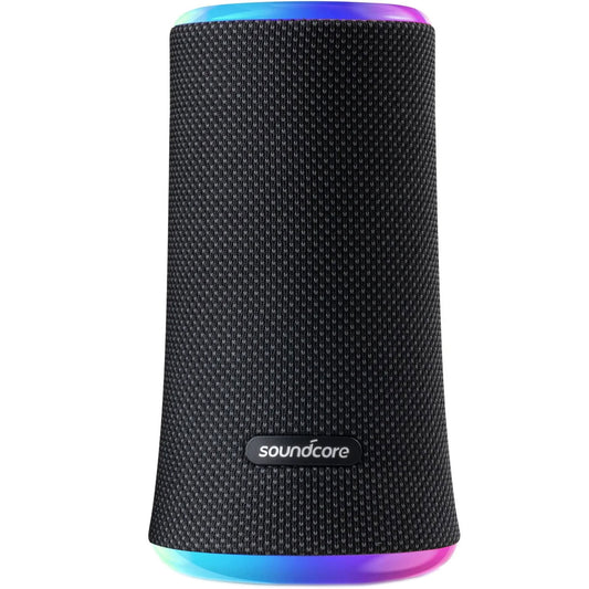 Anker SoundCore Flare 2 Bluetooth-højttaler, 20W, RGB, Vandtæt, Sort A3165G11