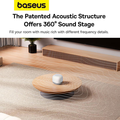 Bluetooth-højttaler Baseus AeQur V2, Hvid A20050500211-00