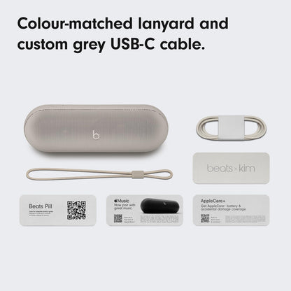 Bærbar Bluetooth-højttaler Beats Pill Kim Kardashian Edition, Grå MAX24ZM/A