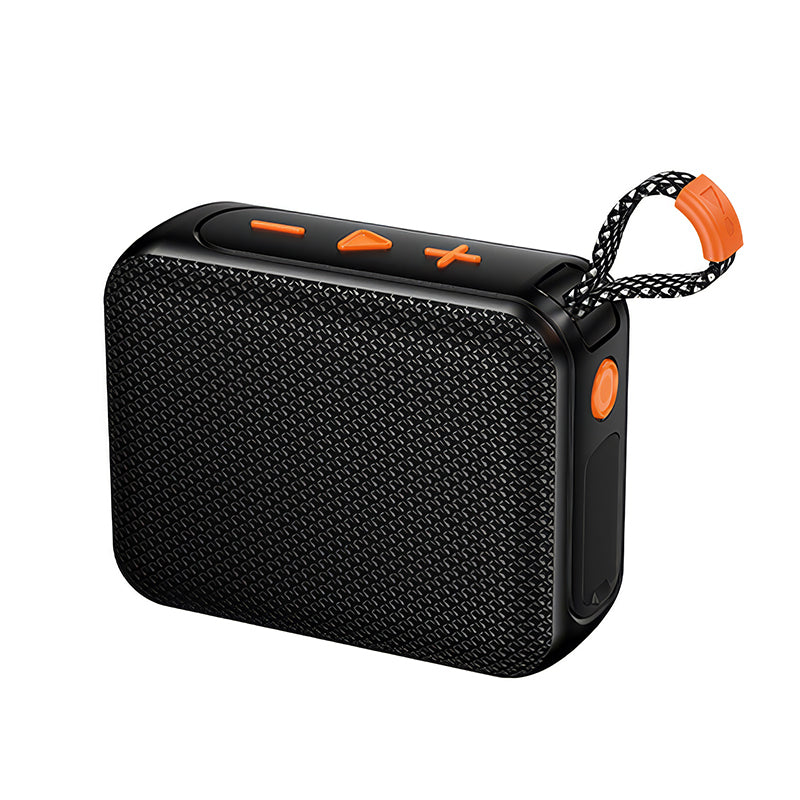 Borofone BR106 Felicitous Portable Bluetooth Speaker, 8W, TWS, RGB, Black