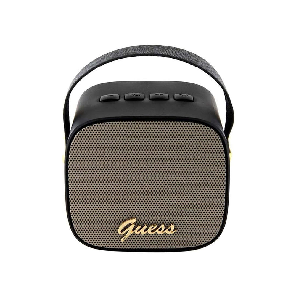 Bærbar Bluetooth-højttaler Guess 4G Script Logo, 5W, Sort