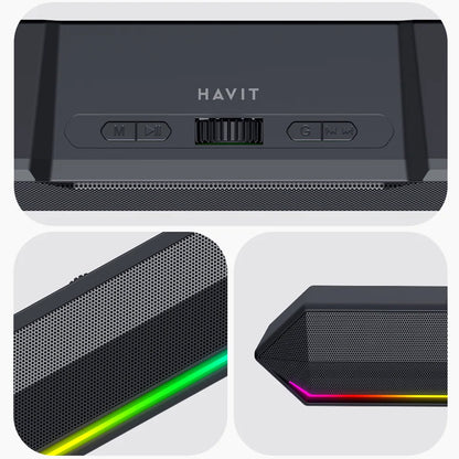 Bluetooth-højttaler HAVIT SK772BT, 10W, Sort