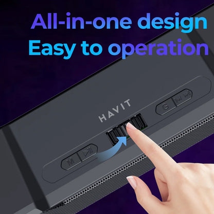 Bluetooth-højttaler HAVIT SK772BT, 10W, Sort