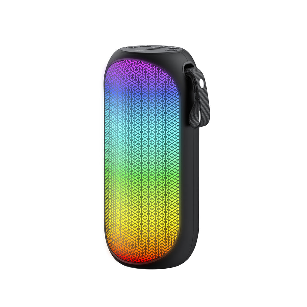 Bærbar Bluetooth-højttaler HAVIT SK808BT, 8W, RGB, Vandtæt, Sort