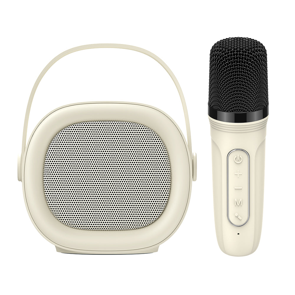 Bærbar Bluetooth Højttaler HAVIT SK819BT Karaoke, 5W, Beige
