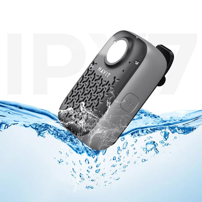 Bærbar Bluetooth-højttaler HAVIT SK868BT, 5W, Vandtæt, Sort