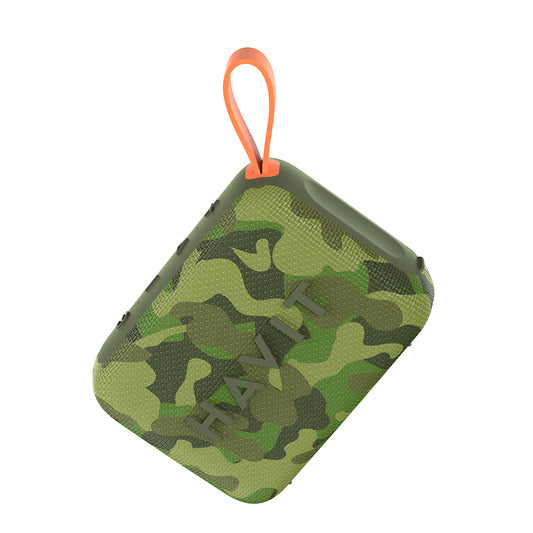 Bærbar Bluetooth-højttaler HAVIT SK874BT, 8W, Vandtæt, Camouflage