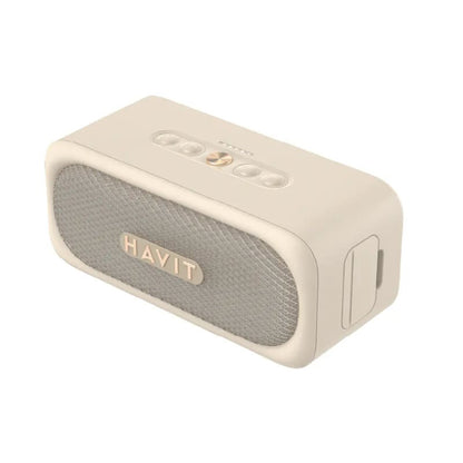 Bluetooth-højttaler HAVIT SK905BT, 20W, Vandtæt, Beige