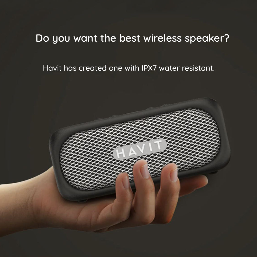 Bluetooth-højttaler HAVIT SK905BT, 20W, Vandtæt, Beige