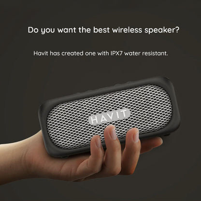 Bluetooth-højttaler HAVIT SK905BT, 20W, Vandtæt, Beige